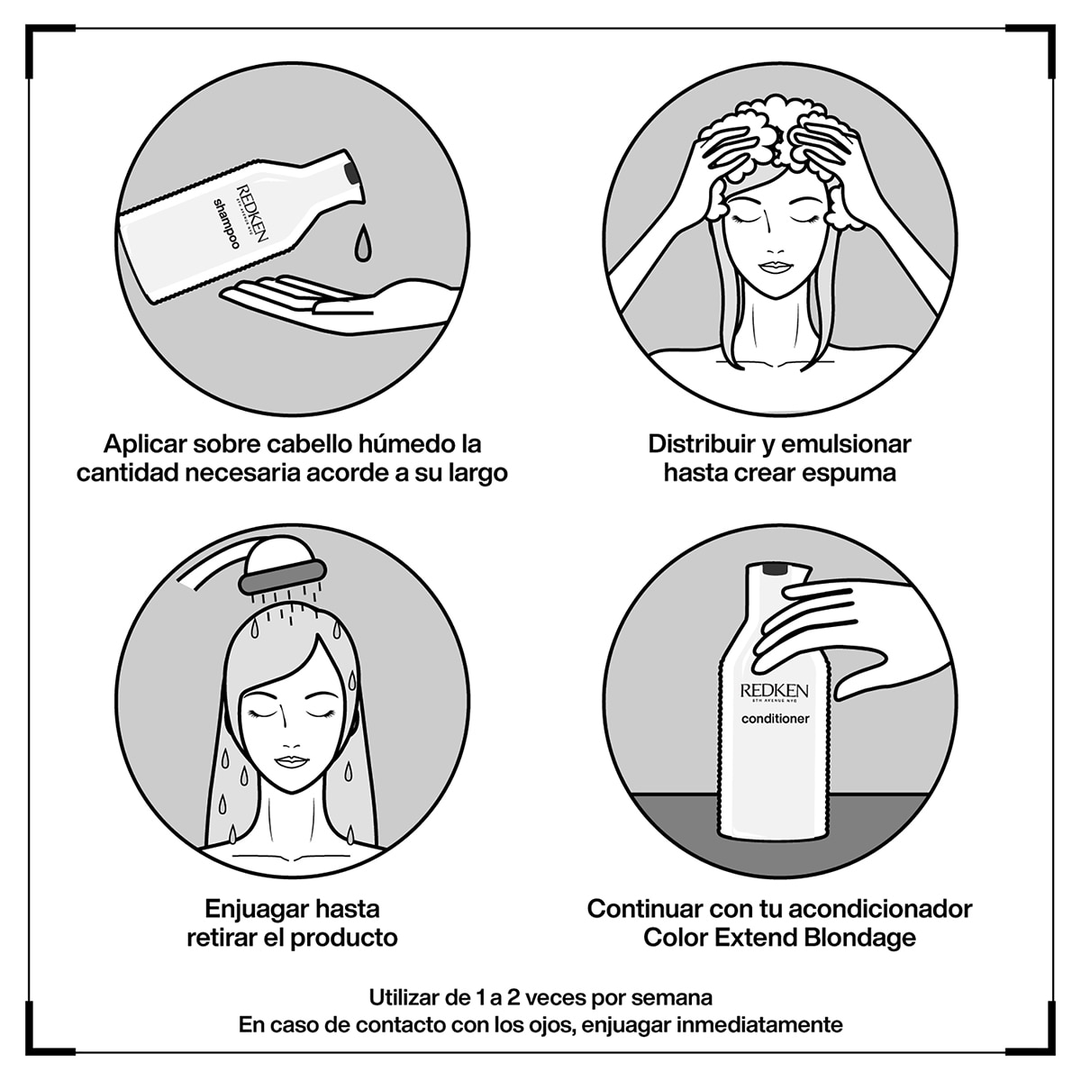 COLOR EXTEND BLONDAGE (SHAMPOO MATIZADOR VIOLETA PARA CABELLO RUBIO)